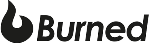 Burned-logo